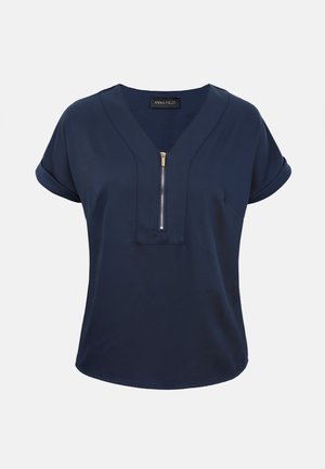 Anna Field, SHORT SLEEVE BLOUSE - Bluse - blue