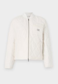 QUILTED PUFFER JACKET - Μπουφάν τύπου bomber - pristine white