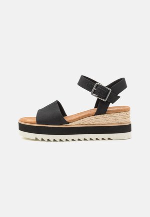 DIANA - Espadrilles - black