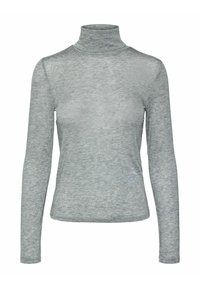 Vero Moda VMISADORA - Striktrøje - medium grey melange