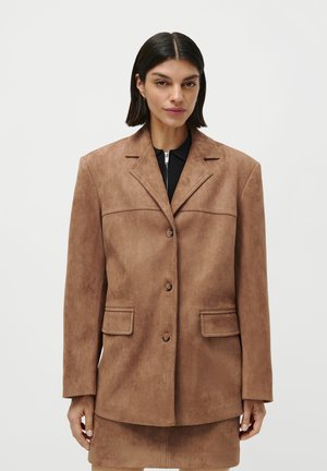 EIKE - Blazer - cognac