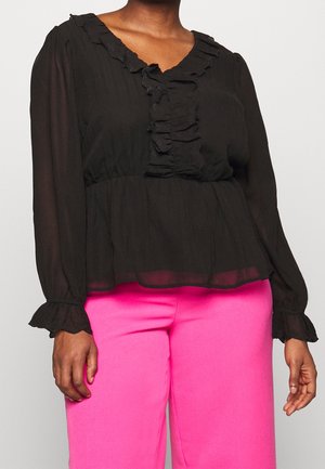 Bluse - black