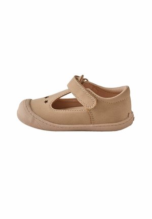 Next, CRAWLER T-BAR SHOES.  - - Lauflernschuh - tan brown
