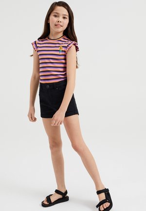 BLUE RIDGE - Denim shorts - black