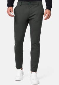 INDICODE JEANS SUPER STRETCH  RODEKRO - Pantalones chinos - deep forest