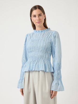 YASRAVA SMOCK - Blouse - skyway