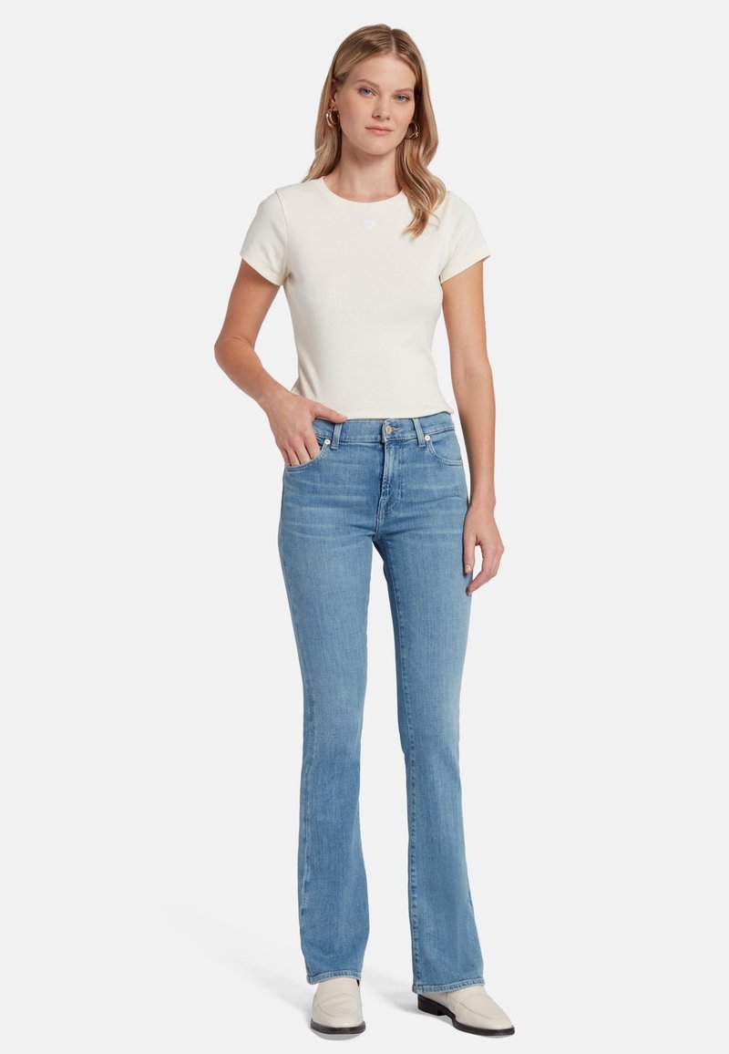 7 For All Mankind Slim fit jeans lichtblauw