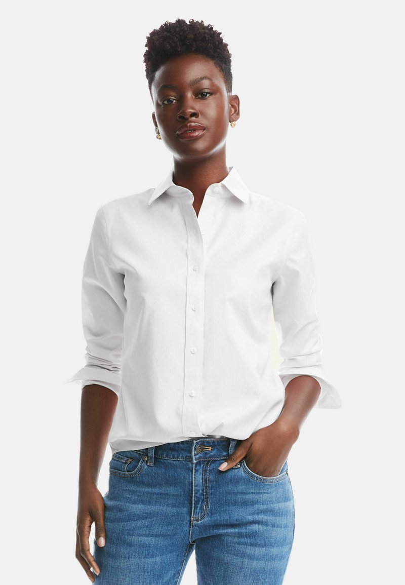 Brooks Brothers CLASSIC FIT NON IRON STRETCH SUPIMA Hemdbluse white