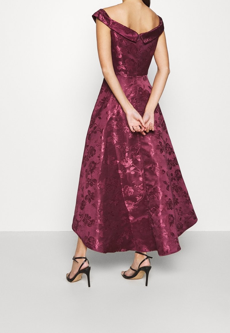 chi chi london evening dresses Celebrity-Inspired Luxury One-Shoulder Prom Gown with 3D Flowers, Hand-made  Beads & Tassels – Sexy Illusion Evening & Cocktail Dress main image 1