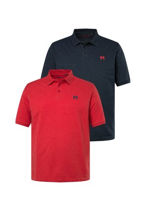2 PACK - Polo shirt - red