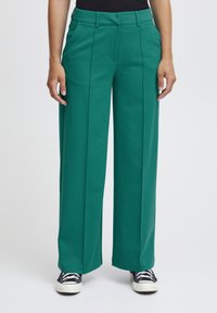 ICHI KATE SUS OFFICE PA - Kalhoty - quetzal green