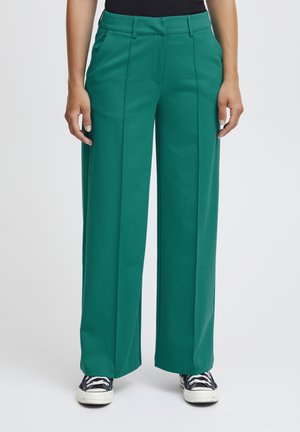 IHKATE SUS OFFICE WIDE PA - Pantalon classique - quetzal green