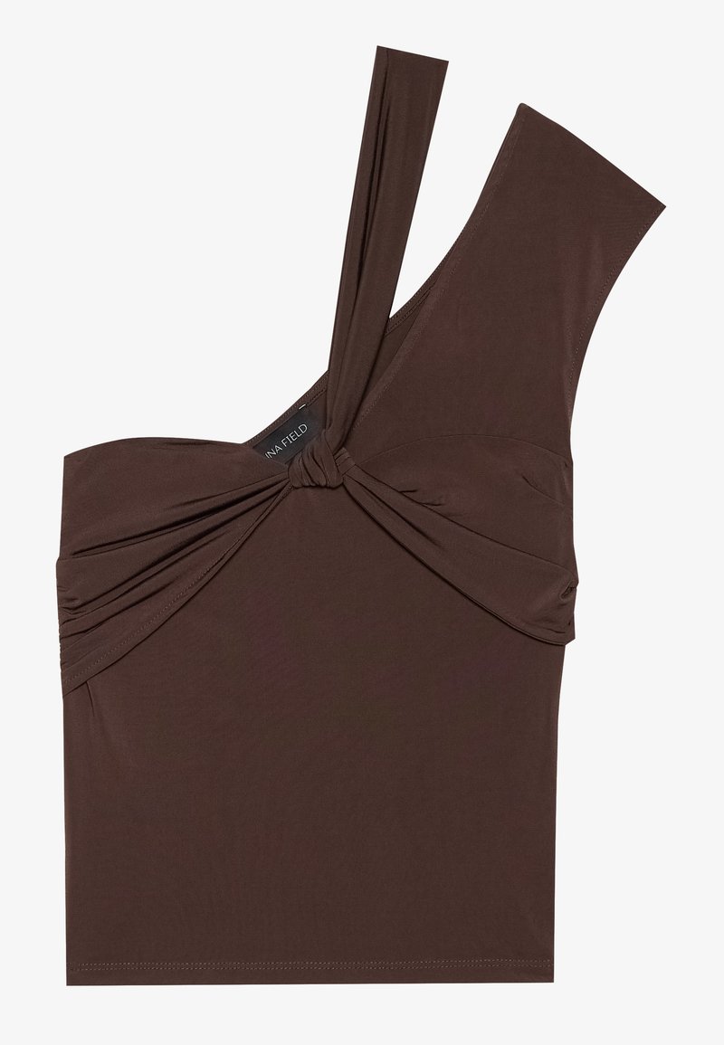 Anna Field Top donkerbruin