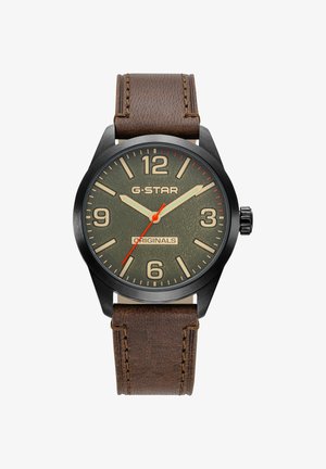 G-STAR, ORIGINALS - Hodinky - brown black