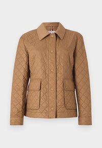 PADDED SLIM QUILTED JACKET - Lengva striukė - hickory