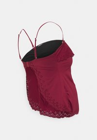 Cache Coeur BLOOM SET - Bikinit - burgundy