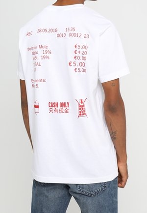 Print T-shirt - white