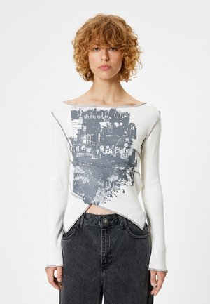 Camiseta de manga larga - white