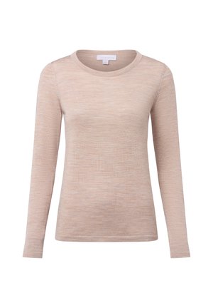 Strickpullover - taupe