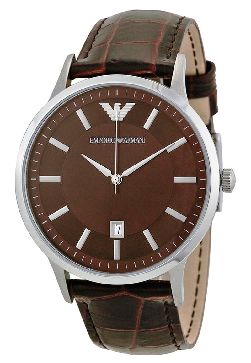 Herren Analoguhren | Emporio Armani CLASSIC Uhr silver/silberfarben - KX59926 Herren Analoguhren | Emporio Armani CLASSIC Uhr silver/silberfarben - KX59926