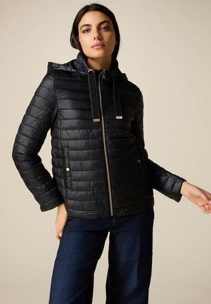 IMBOTTITA LIGHTWEIGHT CON CAPPUCCIO - Übergangsjacke - nero