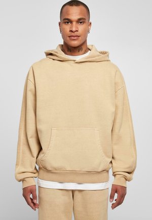 GARMENT DYE  - Hoodie - unionbeige