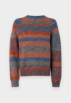 SWEATER CREW NECK - Maglione - brick red
