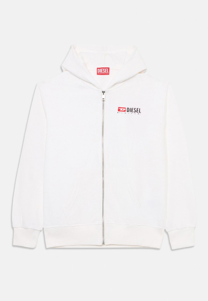 Diesel DROP HOODZ UNISEX - Felpa con cappuccio - white/bianco - Zalando.it
