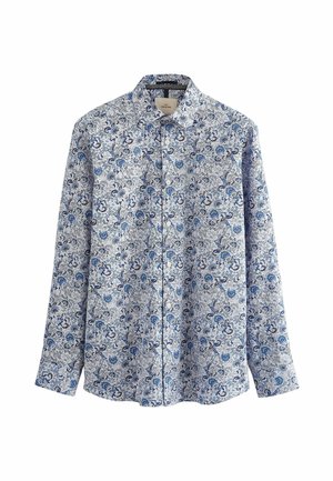 SIGNATURE GEOMETRIC  SINGLE  REGULAR FIT - Majica - blue floral