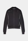 ATHLETICS JACKET - Užtrauktuku užsegamas treningas - black
