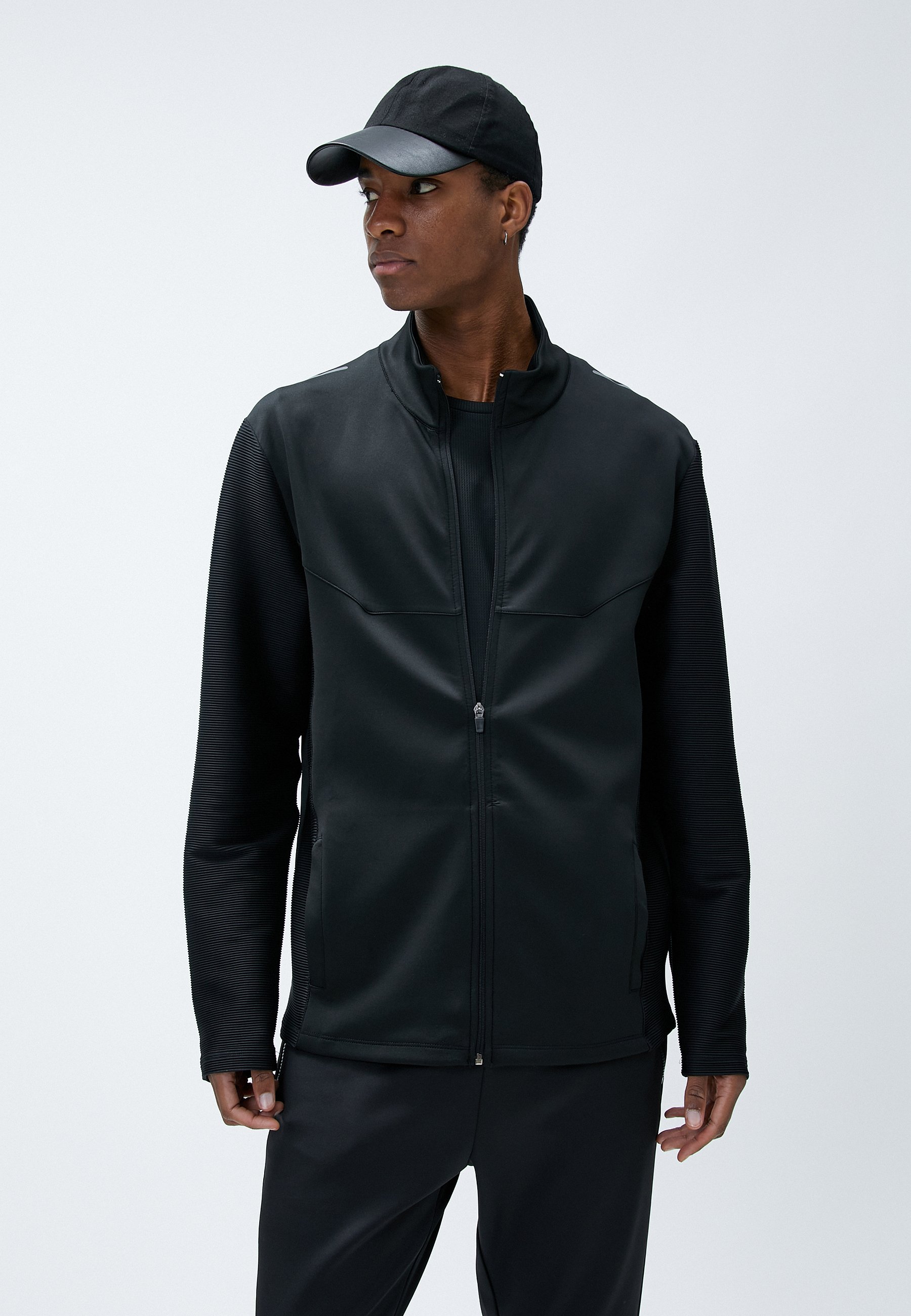 FELPA BICOLORE CON MEZZA ZIP – Tecnos Safety