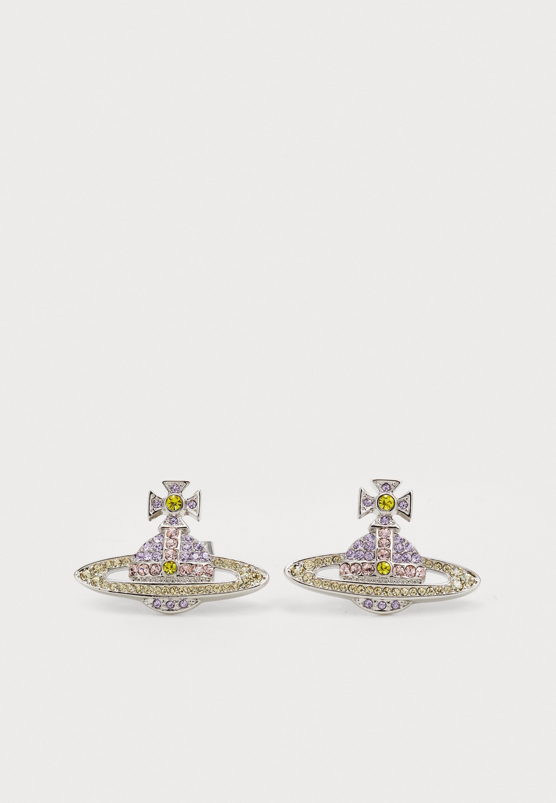 Vivienne Westwood KIKA EARRINGS - Earrings - platinum/violet