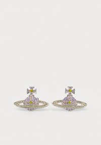 KIKA EARRINGS - Kõrvarõngad - platinum/violet,vintage rose,jonquil,cit