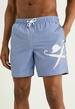 SPLIT LOGO - Swimming shorts - country blue