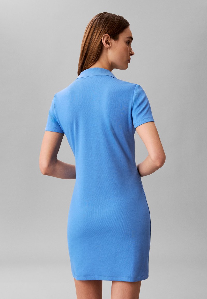 Calvin Klein Jeans MONOLOGO BABY - Day dress - marina/light blue -  Zalando.ie