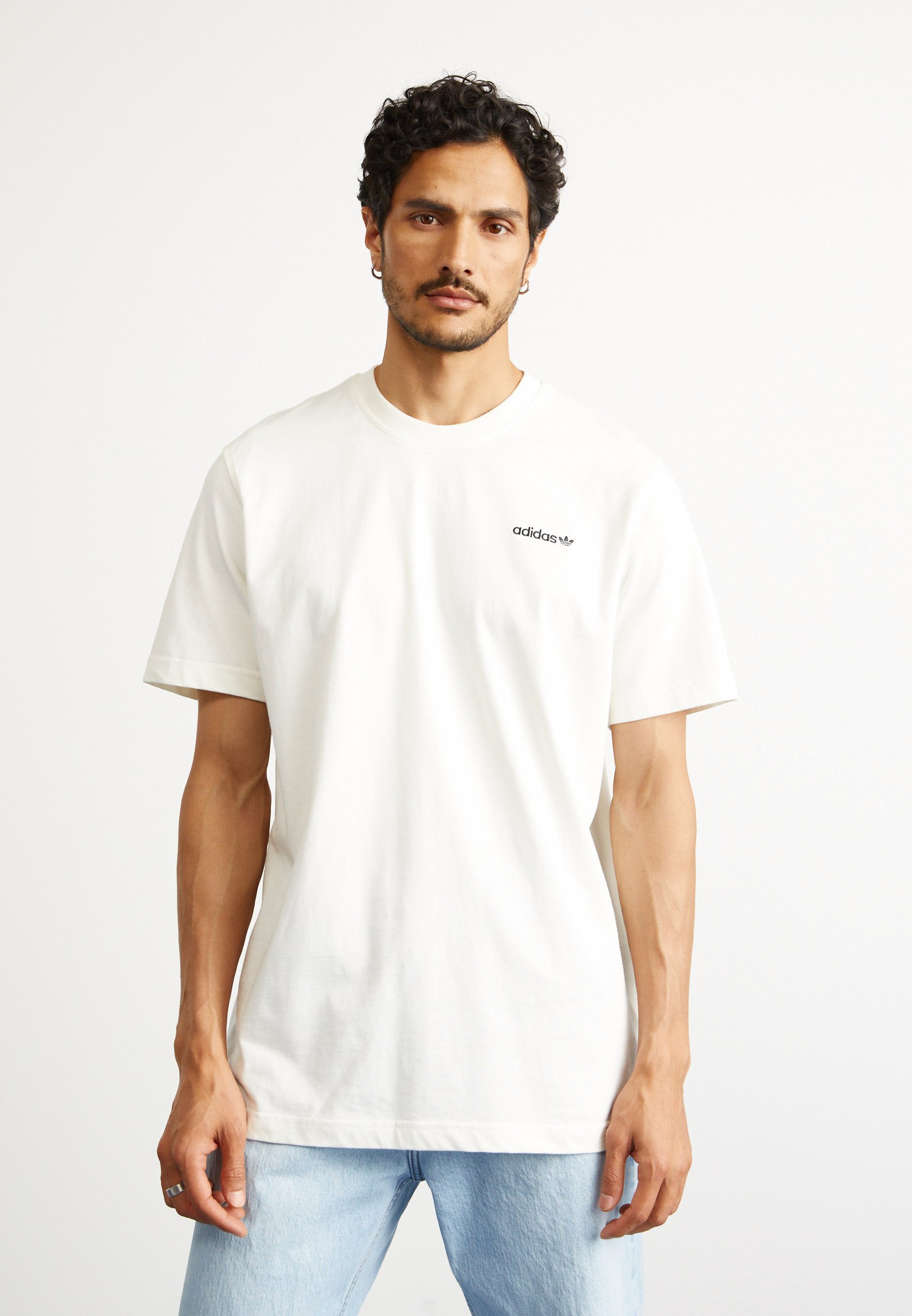 adidas Originals 80S GRAPHIC BEACH DAY - Print T-shirt - off