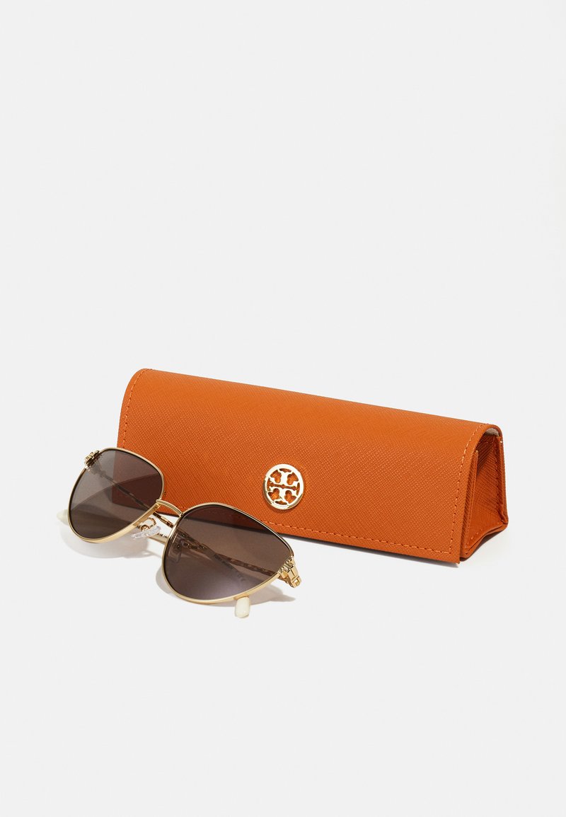 Tory Burch Sunglasses - gold / light purple brown mirror  display picture 2