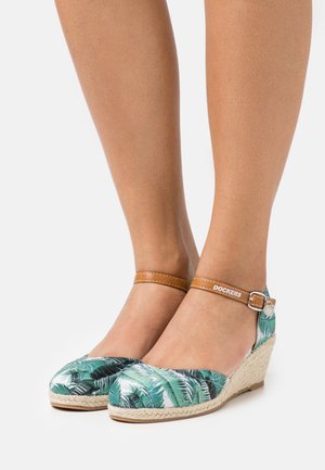 Dockers by Gerli, Escarpins compensés - green