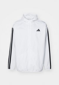ESSENTIALS 3-STRIPES - Trainingsjacke - white/black