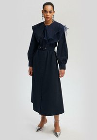 Touché Privé Rochie tip cămașă - navy blue