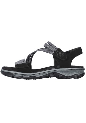 Sandalias de senderismo - black pacific white