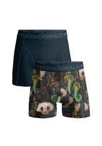 MUCHACHOMALO 2-PACK SOLID - Boksarice - print blue