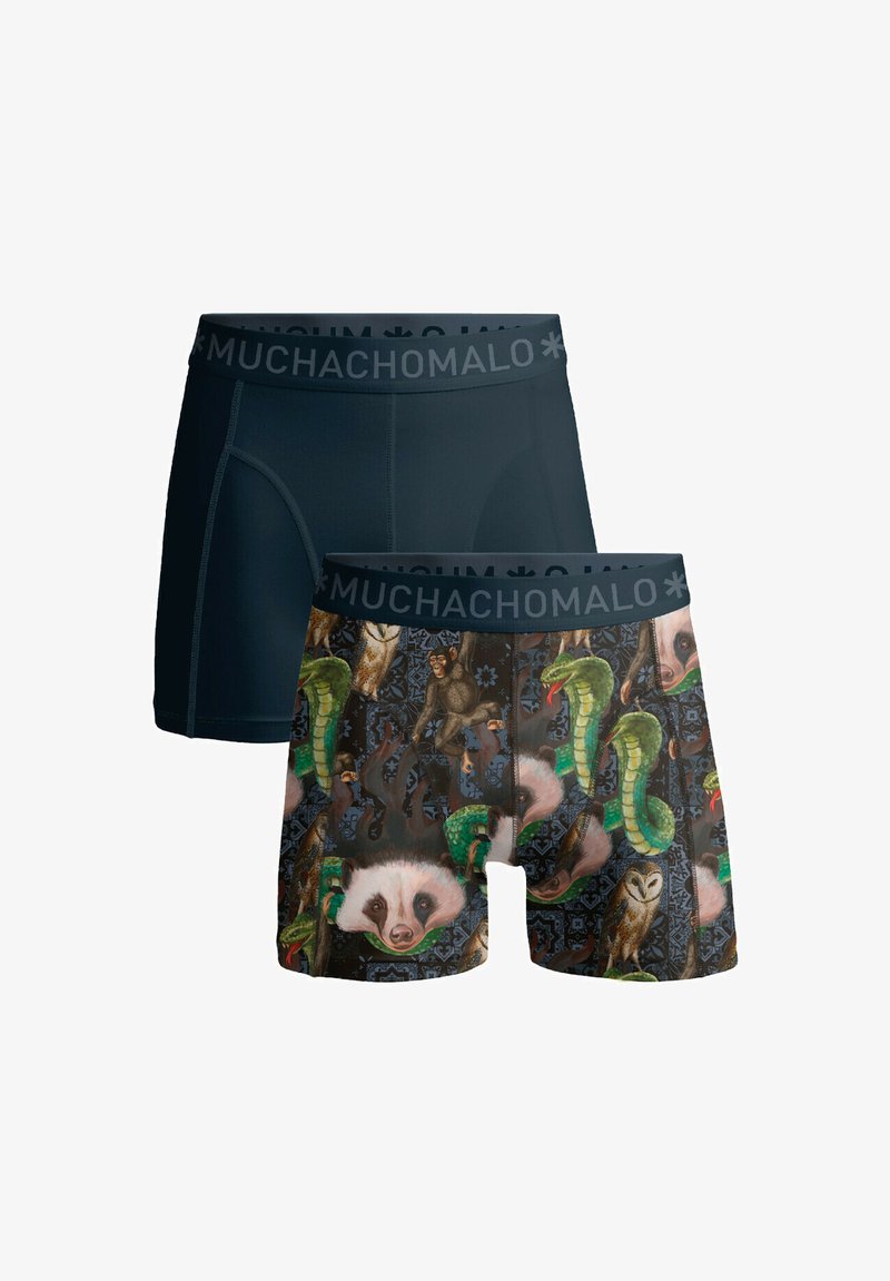 MUCHACHOMALO 2-PACK SOLID - Boksarice - print blue