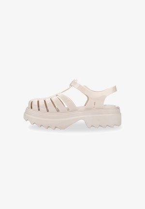 Melissa, POSSESSION - Sandále na platforme - light beige