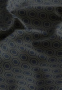 Next EASY IRON PRINTED OXFORD REGULAR FIT - Cămașă - navy blue yellow gold honeycomb