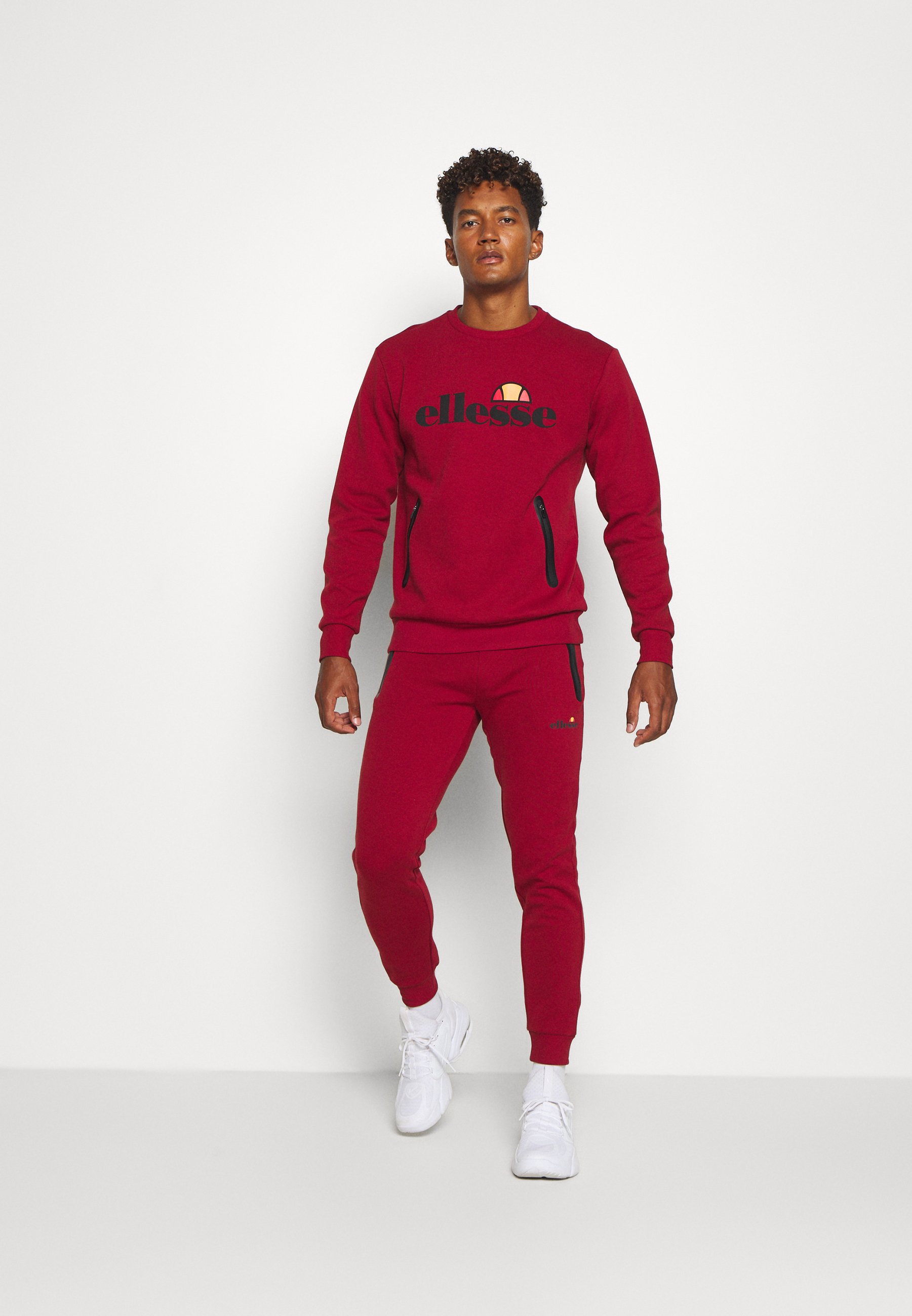 ellesse red tracksuit