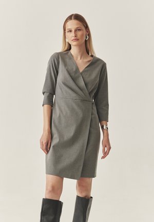 BOTA - Rochie tip creion - dark grey