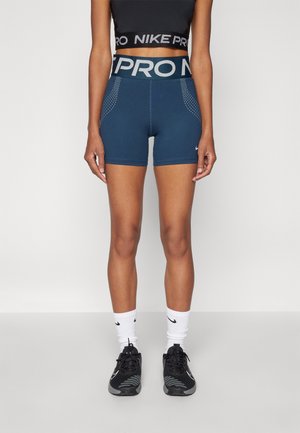 SCULPT SHORT - Leggingek - armory navy/reflective silver