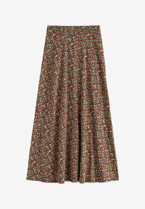Seasalt Cornwall, SEASALT CORNWALL ROSE SKIRT ANKLE - Jupe trapèze - multi - tomato blooms maritime