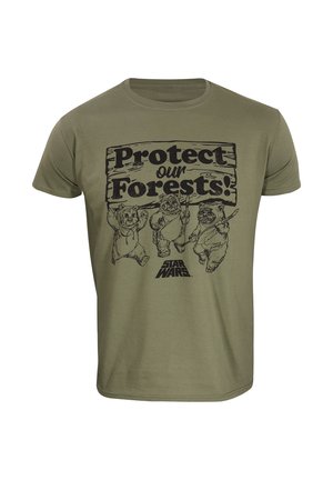 STAR WARS PROTECT OUR FORESTS - T-shirt z nadrukiem